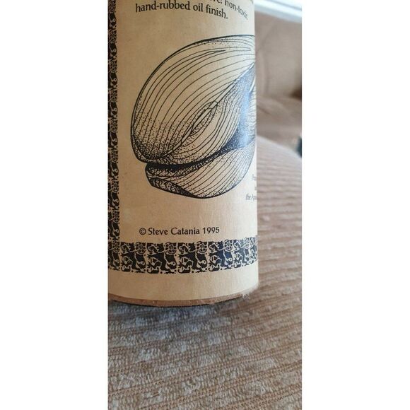 Steve Catania Catpaws Wooden Spoons Hand Made Appalachian Folk Instrument 1995 - Picture 5 of 7